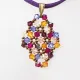Symphony - Malvina Rhombus S-Purple Suedine - 2